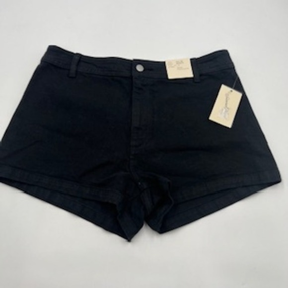 Universal Thread Pants - Universal Thread Womens High-Rise Sailor Shorts Black Size 12 NWT